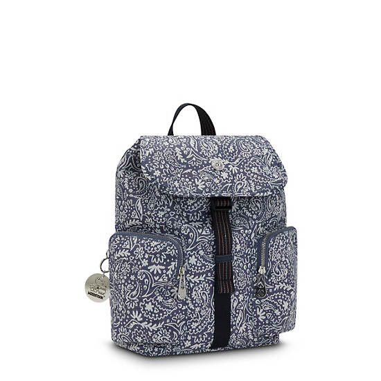 Sacs À Dos Kipling Anto Woodstock Blanche Bleu | FR 1676SG